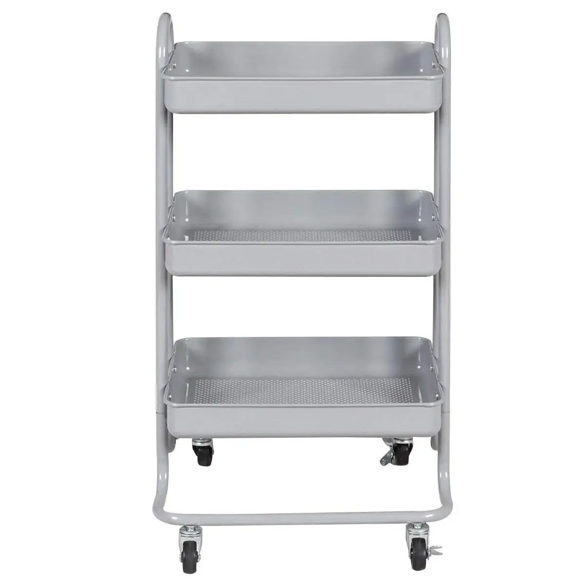 SoHome Medical Steel Cart Iron Paint Trolley Doctor Trolley for Spa Salon XNE-01
