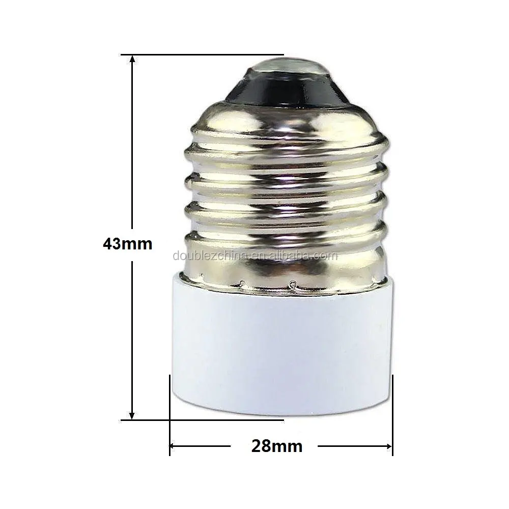 8x Edison Screw ES E27 To MR16 GU5.3 Light Bulb Adaptor Lamp Converter Holder 