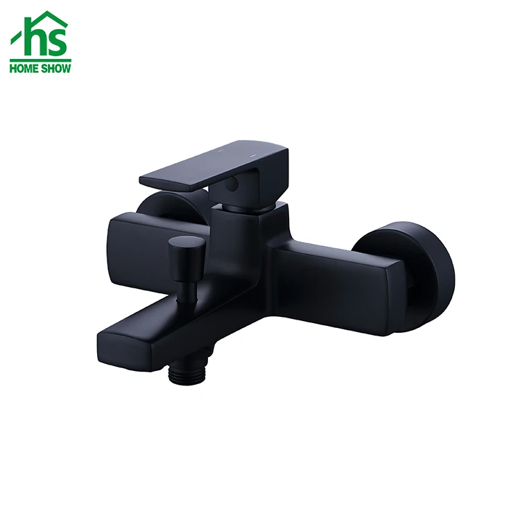 Factory Price black wall mount bathtub faucet