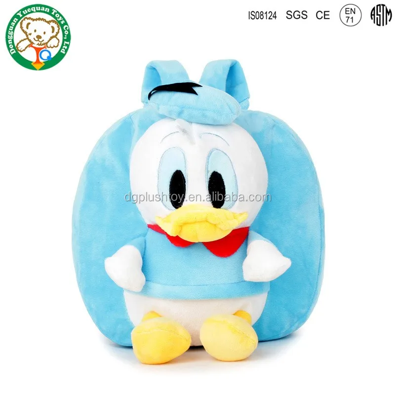Yuequan Oem 工場ドナルドダックぬいぐるみバックパック子供の学校のバックパック Buy アヒルのおもちゃ幼児 Product On Alibaba Com