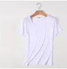 2019 Hotsale Women U-neck V Neck T-shirt Base teeee Bottoming tes Casual Tees Freely Dress Summer Clothes Lady Tops