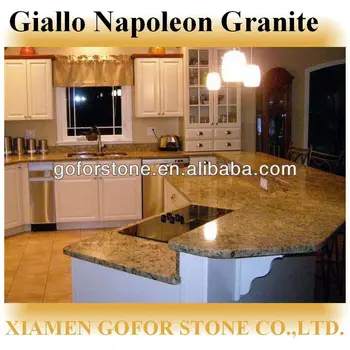 Prefabricated Giallo Napoleon Granite Countertops Lowes Buy