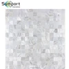 seamless super white mother of pearl sea shell mosaic bathroom ,kitchen wall tile