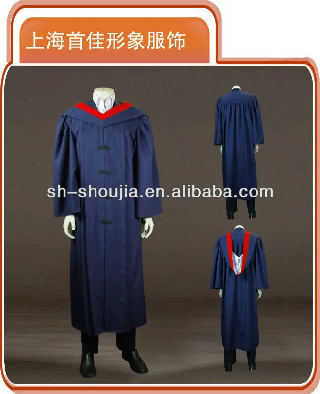 Phd Graduation Robe,High Quality Phd Academic Cheap Graduation Robe