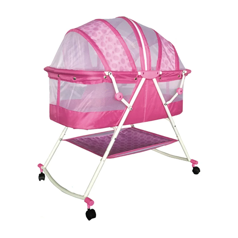 foldable baby cradle swing
