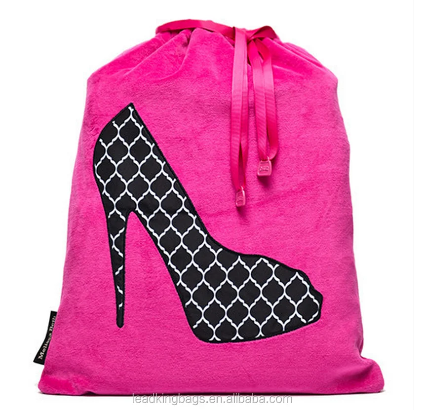 easy-take-drawstring-closure-pretty-high-heel-shoe-bag-for-women-buy