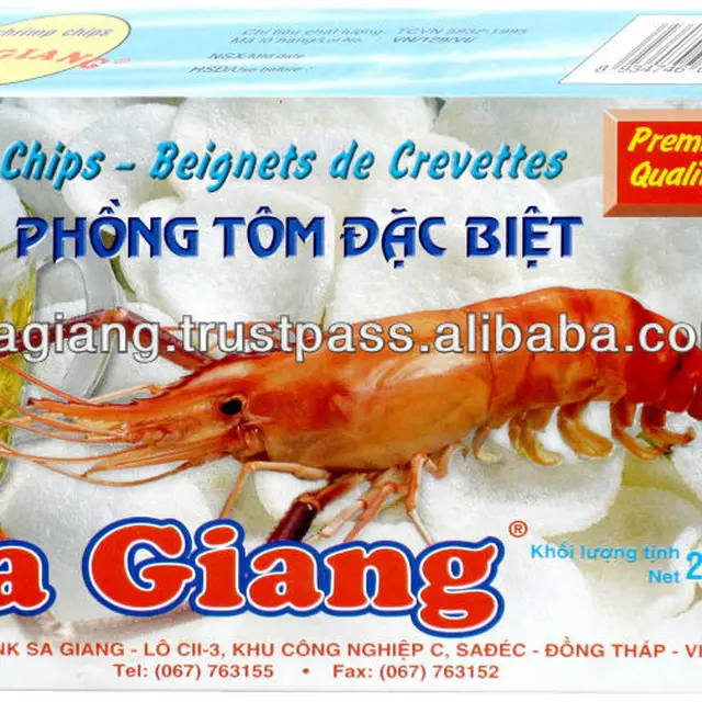 prawn crackers high grade quality