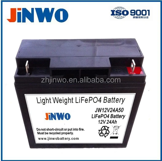 12V Lithium Iron Phosphate Battery 22AH | 12 LiFePO4 Battery 22Ah with 80A BMS , M6 terminal