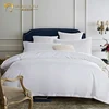 JR827 King Size CottonBedSheet Set 4pcs with Fitted Flat Sheet Pillowcases