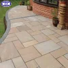 yellow and white floor building material broken marble tile
