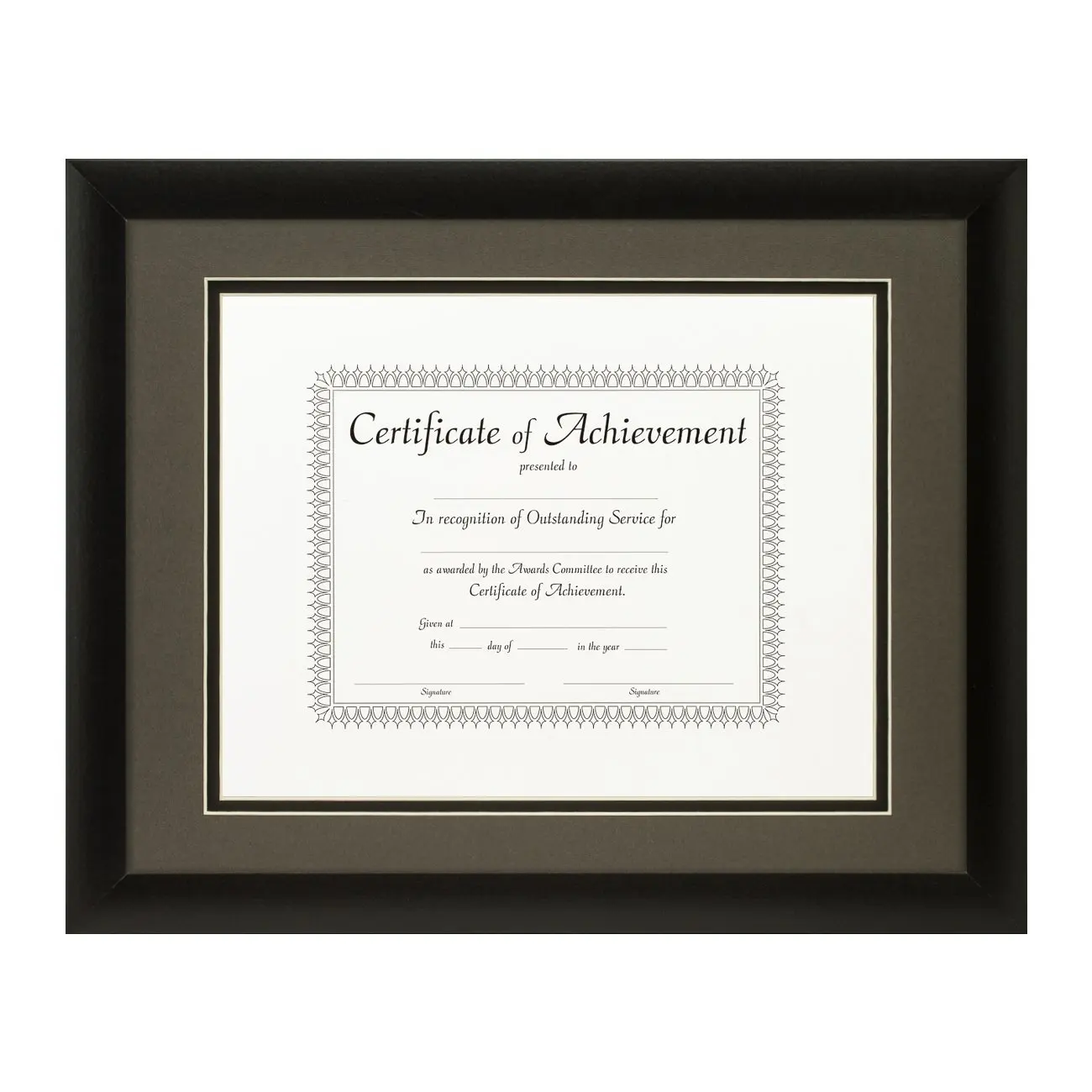 19.99. Craig Frames 11x14-Inch Black Document Frame, Double Mat with Single...