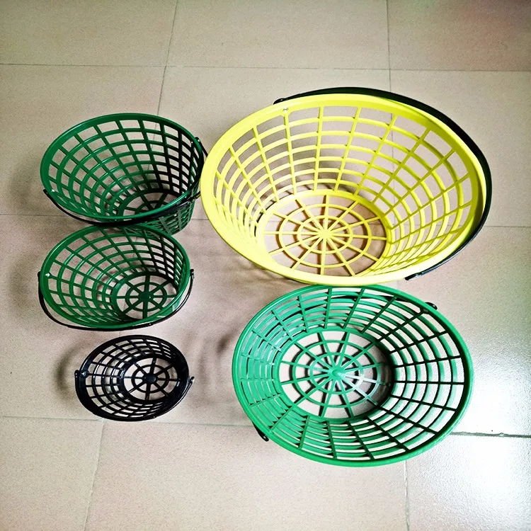 Lightweight Range Ball Basket,Plastic Golf Ball Bucket Golf Range