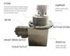 no additives wheat /corn/rice flour stone mill machine