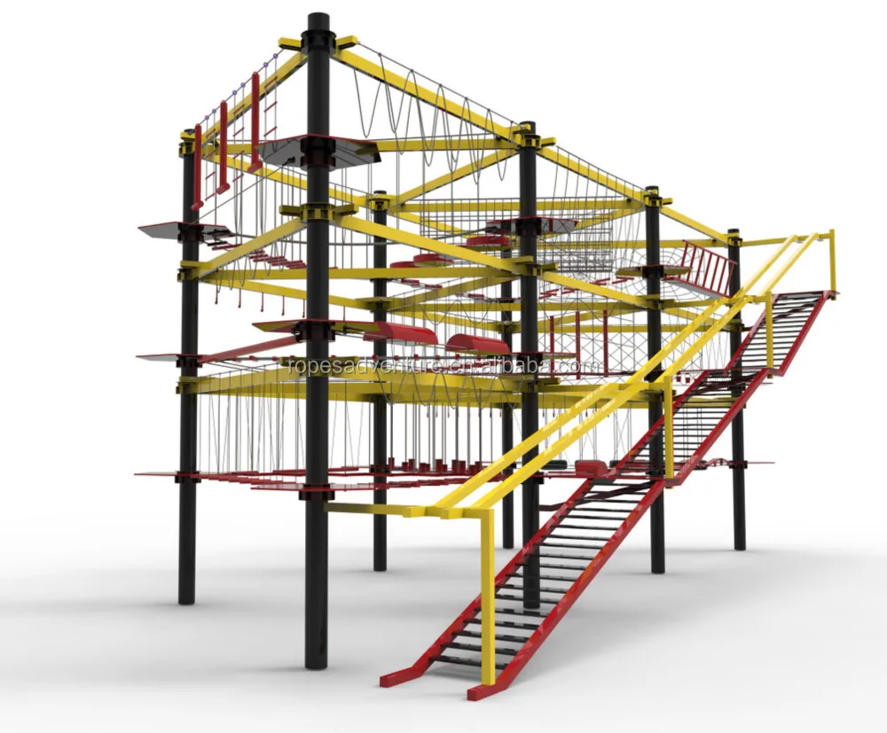 Rope Playground Equipment Low Ropes Course Design Ropes Course