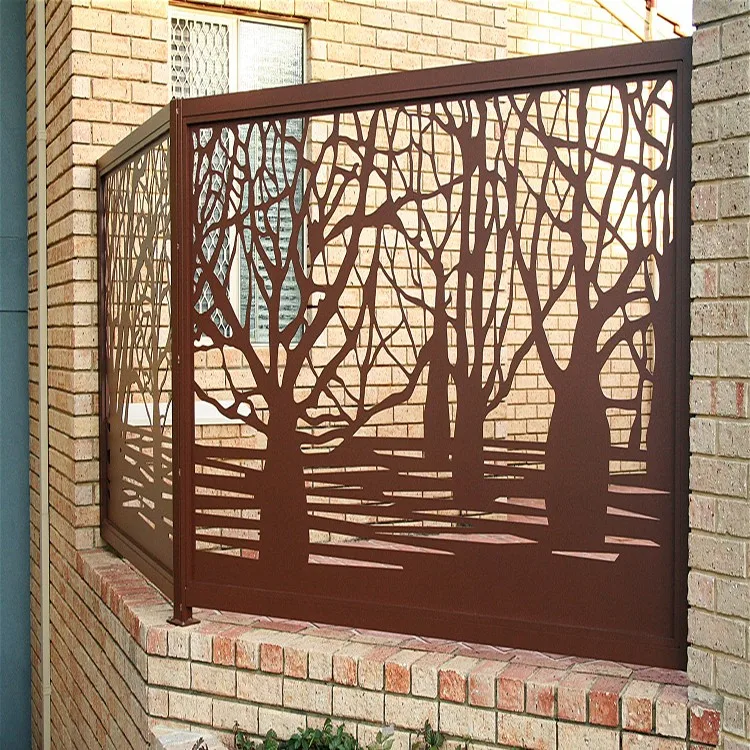 Stainless Steel Laser Cut Garden Fence Panels Decorative Metal Fence Buy Laser Cut Fenceing 9217