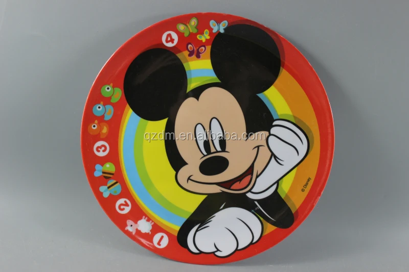 Food grade Plastic Children Dinner Plate