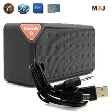 MINI Bluetooth Speaker X3 Jambox Style TF USB FM Wireless Portable Music Sound Box Subwoofer Loudspeakers with Mic caixa de som