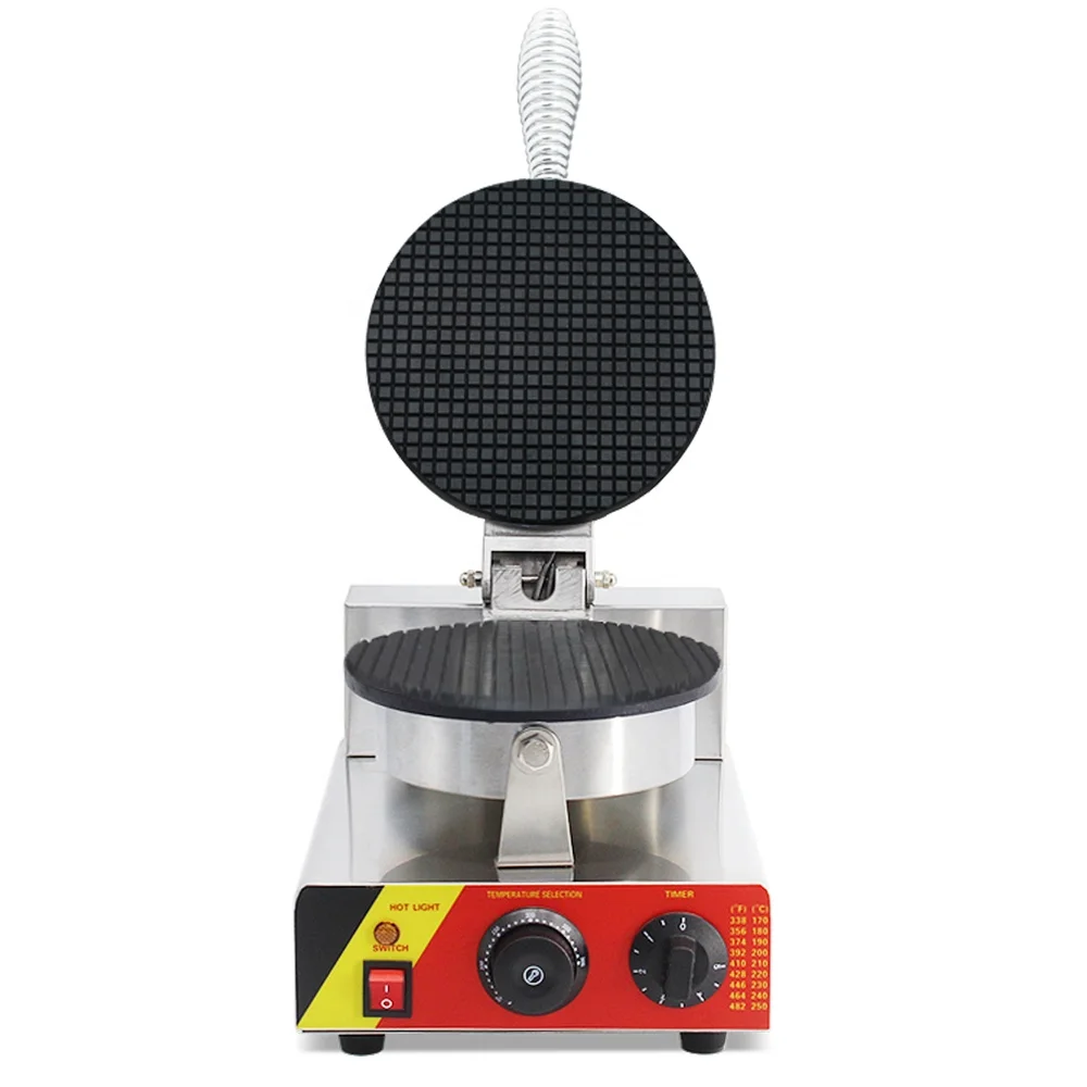 Commercial Waffle Maker Machine Ufo Burger Gelato Panini Ice Cream