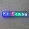 2019 with custom logo BT OEM App control DIY text and photo can be changed Flexible LED scrolling screen display cap