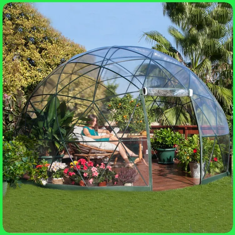 tent outdoor igloo winter greenhouse protected patent dome round