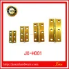 Solid brass small barrel hinge for wooden boxes brass cylinder 270 degree furniture hinges