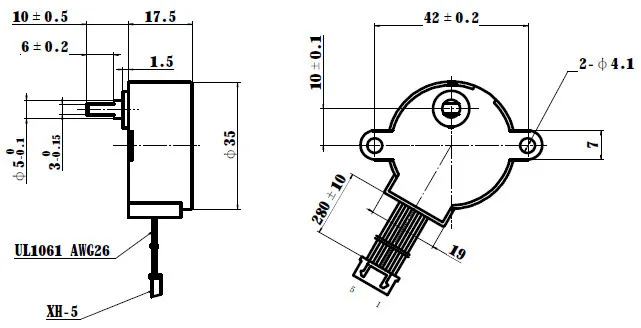 12 v 35byj46 stepping motor, View 35byj46 stepping motor, Goot Product ...