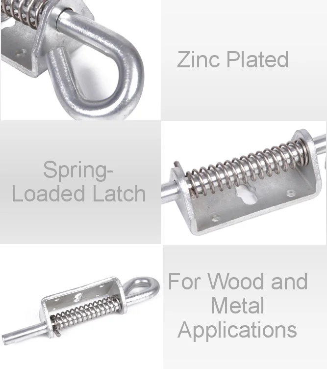 Wholesale Gate Garden Gate Spring Loaded Door Latch Gate Latch Security