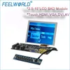 5" lcd controller board integrated with VGA HDMI DVI RCA touchscreen