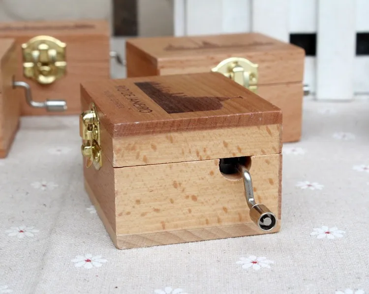 wooden box for music box