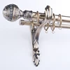 Stardeco 2019 new design double curtain rod curtain pole accessories curtain rod set