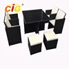 Professional Manufacturer Popular 9pcs Cube Space Saving Outdoor Furniture
