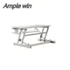 Portable cheap Folding desktop computers height adjustable computer table sit stand desk