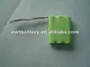 NIMH AA 1000mAh 3.6V Battery pack Cassette , Walkman , Flashlight