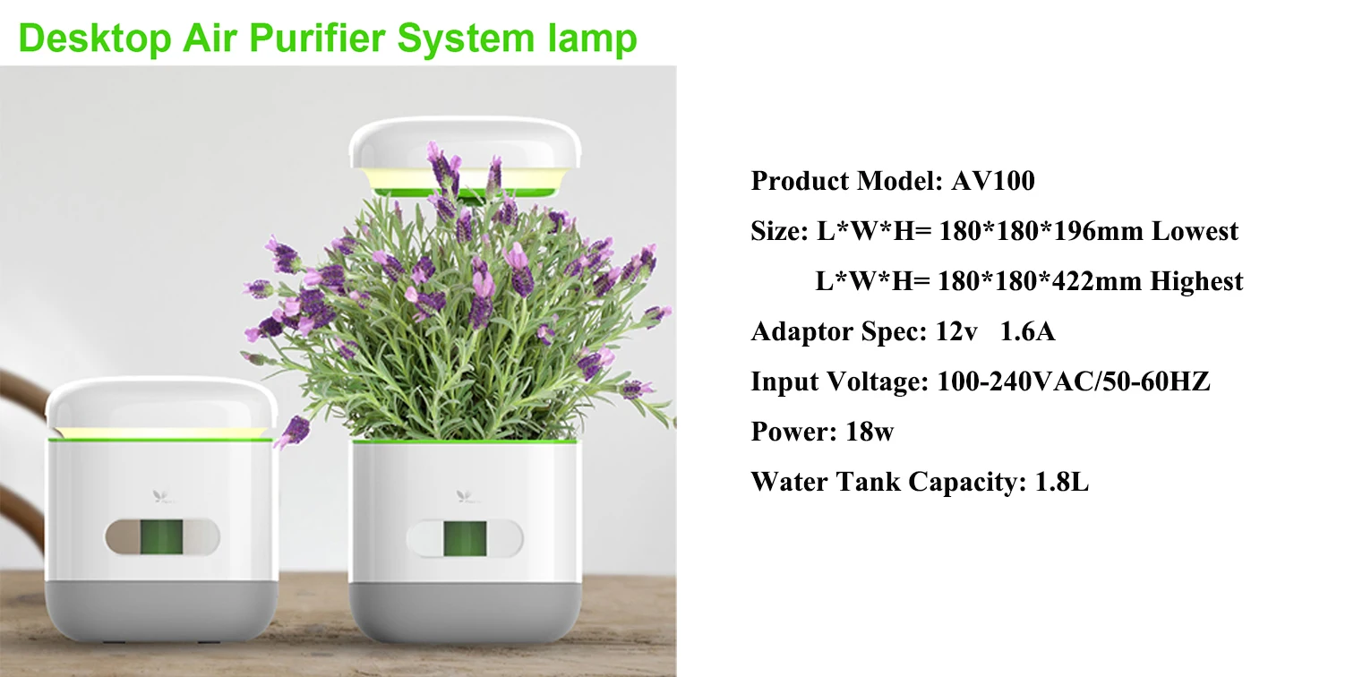 Efficient Greenhouse and Hydroponic Growing System for Indoor Herb Garden with Light