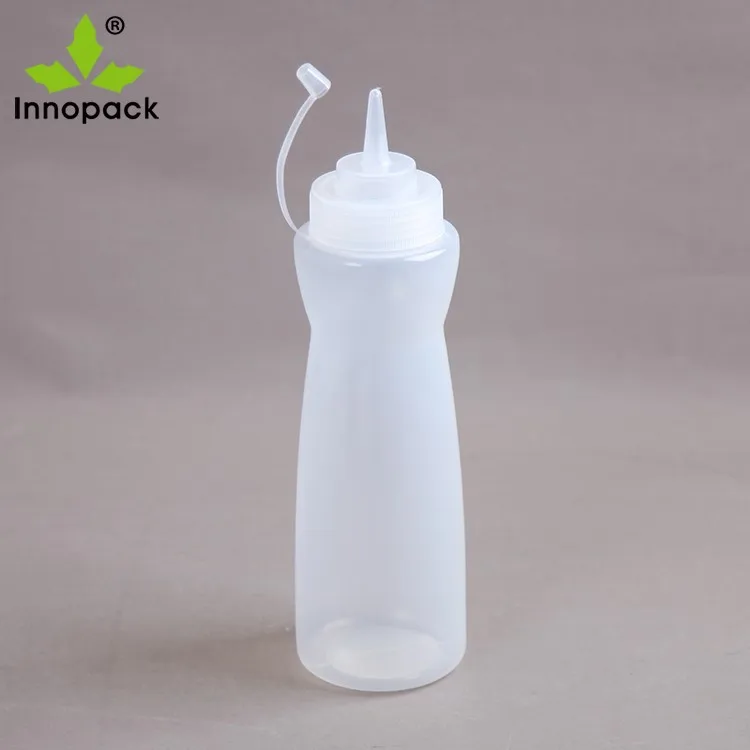 Fivehole Silicone Squeeze Bottles Food Grade For Condiment Mustard