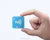 Bluetooth NFC sticker / security payment wifi NFC tag for Android smart label usps tracking smart label ups smart label unilever