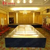 New Design Aluminum Stage 4ft x 8ft Portable Stage Platform Fit T - Shape Catwalk Stage Rental