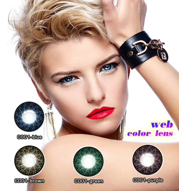 Charming Sweety Looking Cheap Cosmetic Korea Natural Colored Contact Lenses