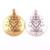 Huilin Ezili Freda Vodou Veve Pendant Loa Lwa Haitian Abundance Love Spirit Amulet