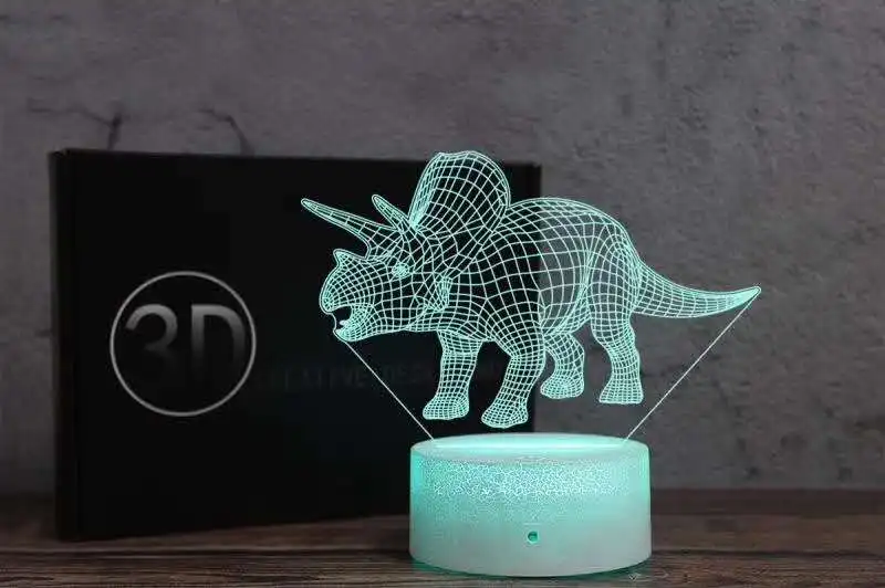 Popular Unicorn Shaped Animal Light Table Lamp 3D LED Unicorn Sign Led Night light for home holiday decoration