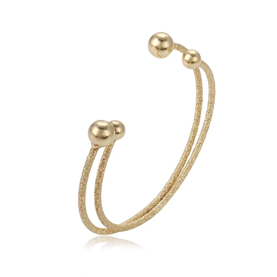 51873 xuping Opening Adjustable bangle, adjustable wire bangle bracelet, Women Jewelry cheap wholesale bangle set