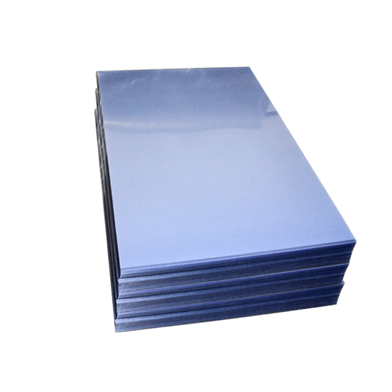 High Temperature 0.6mm Silkscreen Printing Plastic Pvc Clear Plastic