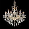 Modern hanging indoor crystal led light fitting