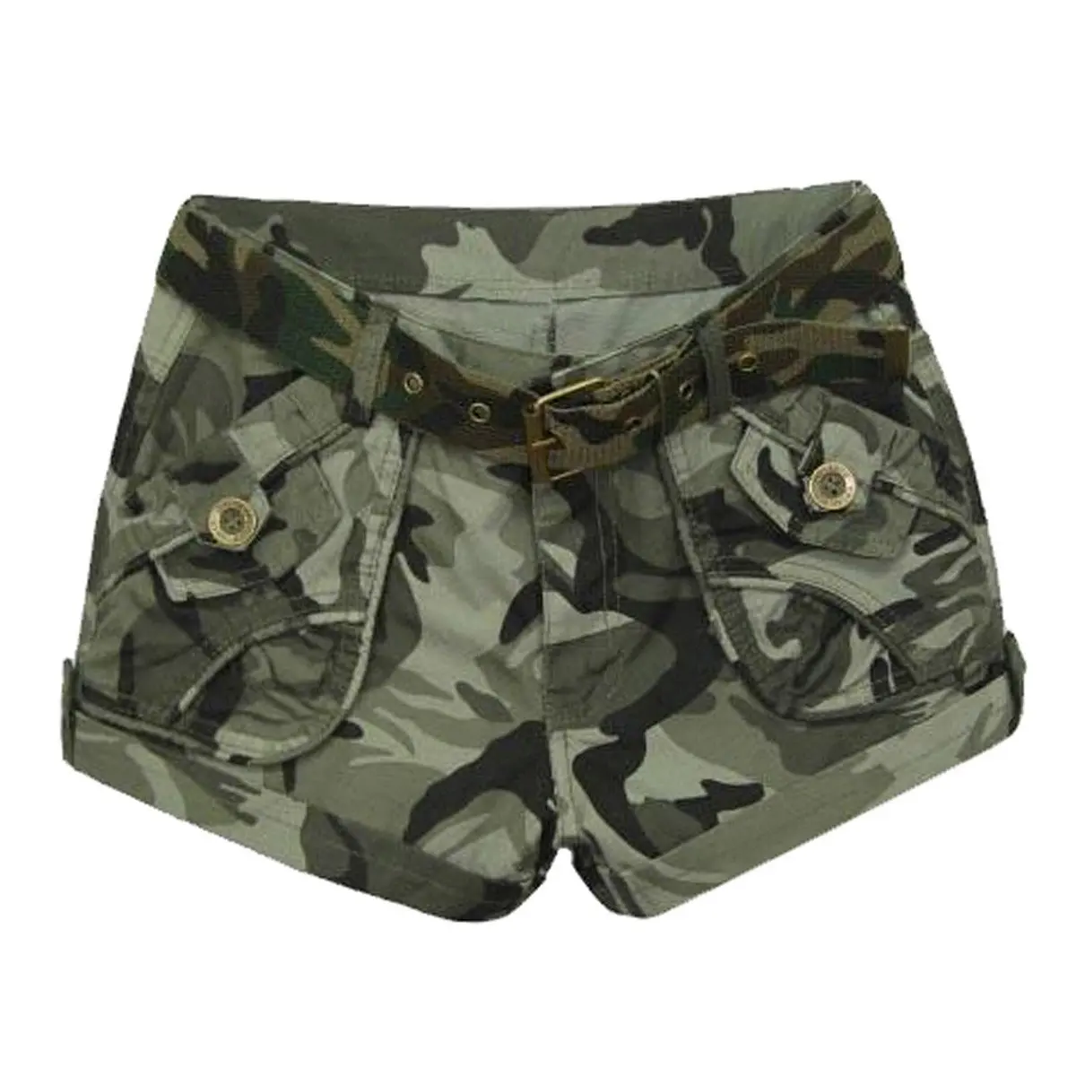 camo shorts ladies