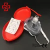 2020 promotion CPR Resuscitator training first aid emergency Rescue Breathing mask Cross Cpr Mask CPR Masks Shields