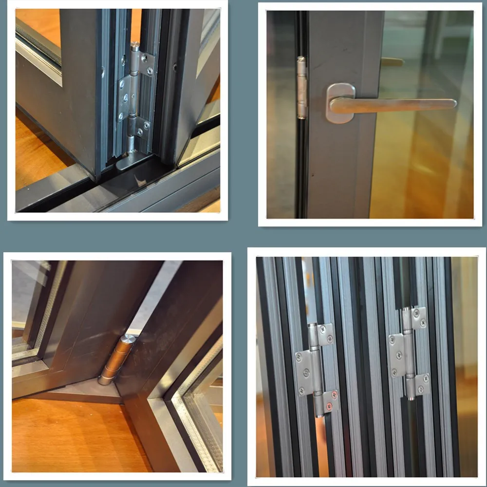 Thermal Broken Aluminum Folding Doors/ Bi Fold Patio Door - Buy Folding ...