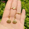 Foxi jewelry stock women jewelry no stone plain dainty lacie heart rings