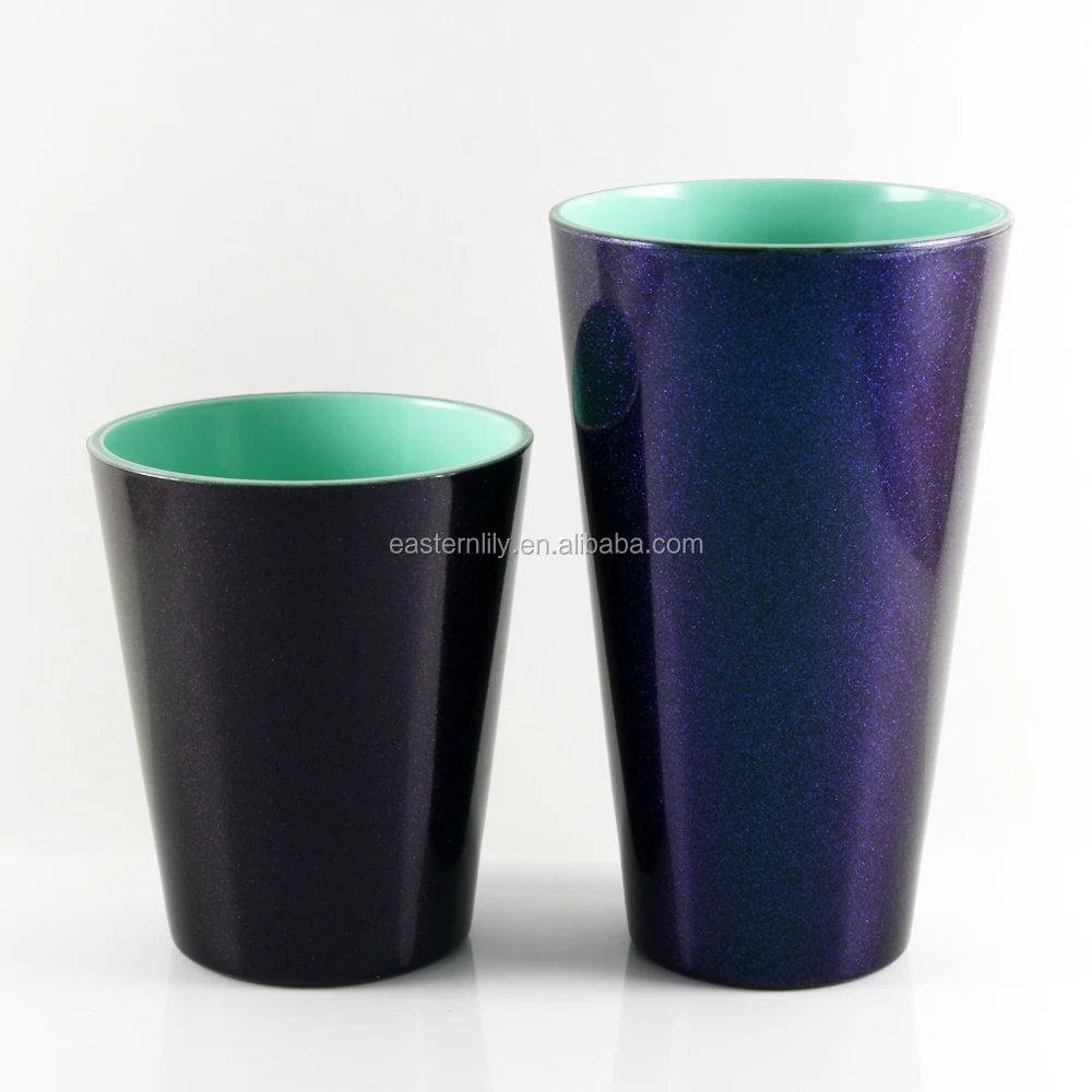 20oz 600ml Bpa Free Plastic Acrylic Tritan Hammered Highball Glass