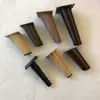 15cm Hight metal sofa legs in Wood grain effect sofa legs, metal walnut sofa legs, metal ash wood grain sofa legs