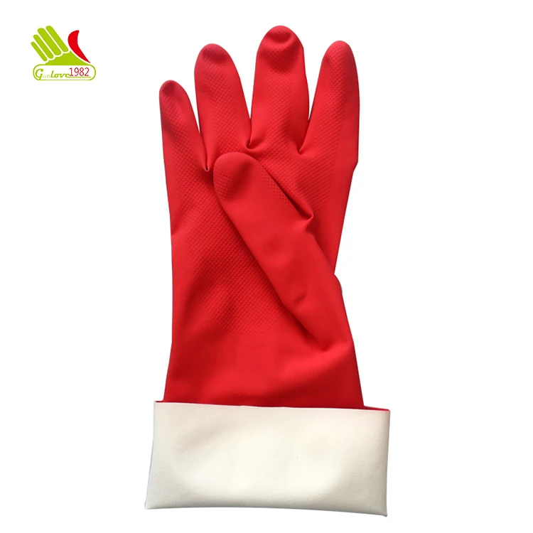 70g Popular Cheap Red Industrial Latex Gloves Wholesale Of Excellent